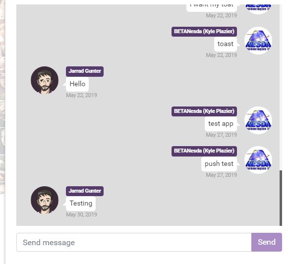 Secure Chat Screenshot